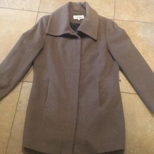 Wool coat. Calvin Klein